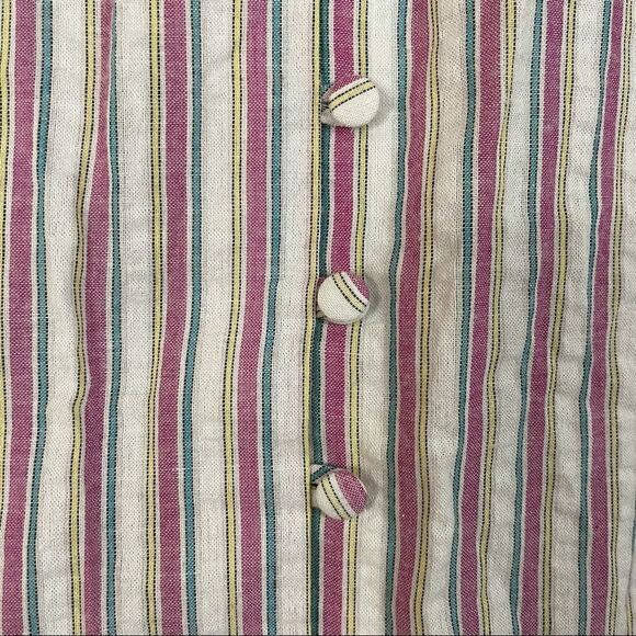 NWT - Modcloth Striped Button Down Top - Picture 3 of 6